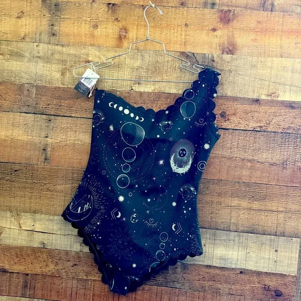 NWT Averie Stella Scalloped One Piece - Picture 3 of 11